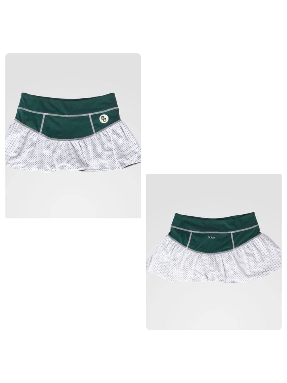 NEW NUYU Baylor Bears Ruffle Skort